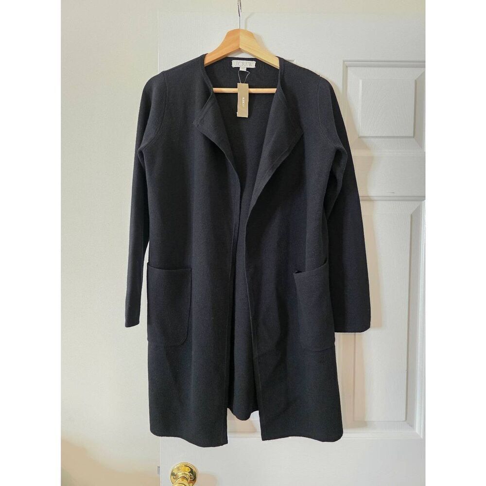J. Crew Juliette collarless sweater-blazer XS NWT